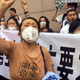 Residents demand compensation for damage to their homes after the Tianjin blasts.